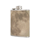 Full Moon Flask op maat - Moon Flask Moon - cadeau Heupfles (Links)