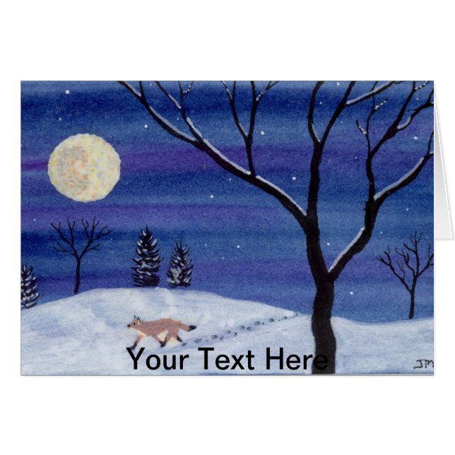 Full Moon Fox (Voorkant Horizontaal)