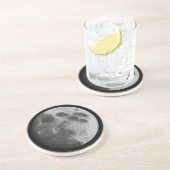 Full Moon Gray Sandstone Onderzetter (Zijkant)