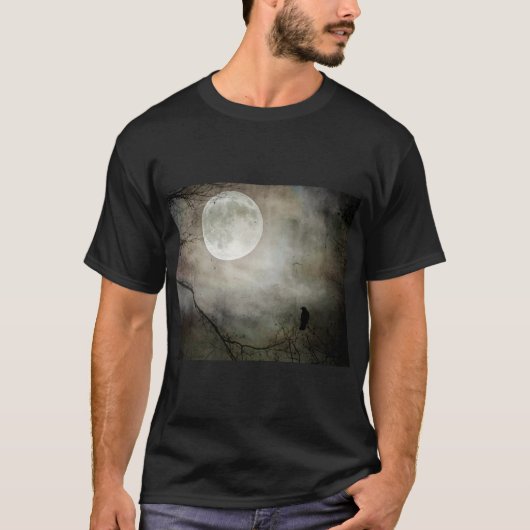Full Moon Grunge T-shirt (Voorkant)