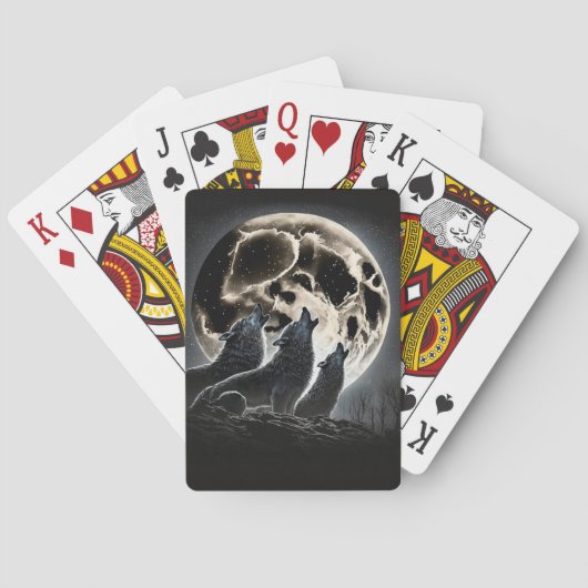 Full Moon Hoodoo Tarot Pokerkaarten (Achterkant)