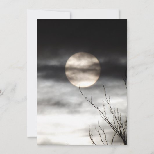 full moon kaart (Voorkant)