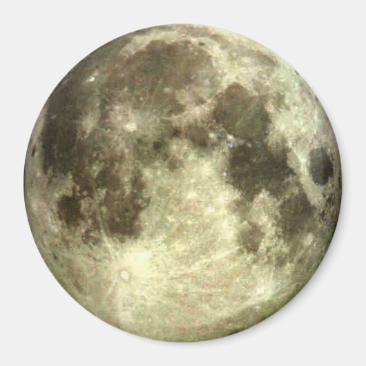Full Moon Magnet Magneet (Voorkant)