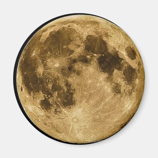 Full Moon Magnet Magneet (Voorkant)