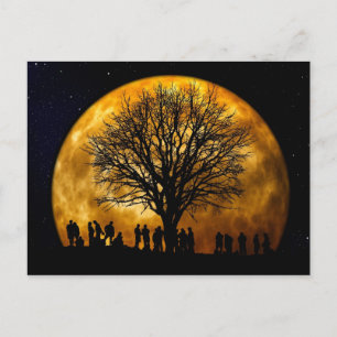 Full Moon Midnight Briefkaart