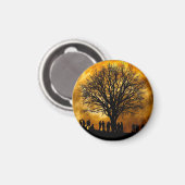 Full Moon Midnight Magnet Magneet (Voorkant / Achterkant)