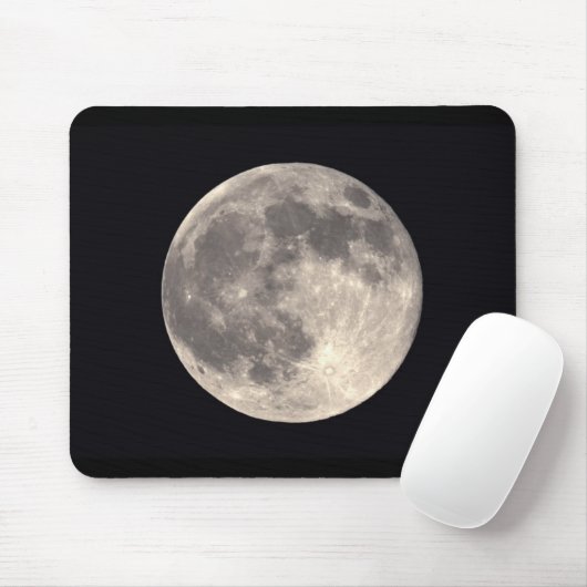 Full Moon Mousepad Muismat (Met muis)
