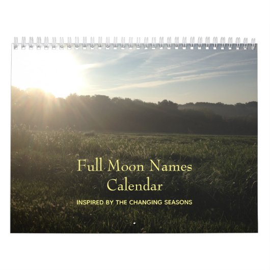 Full Moon Names Calendar Kalender (Hoes)