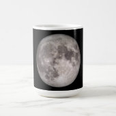 Full moon NASA-afbeelding Magische Mok (Midden)