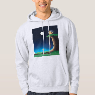Full Moon Night Sky Hoodie