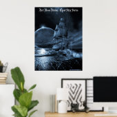 Full moon oplopend poster afdrukken (Thuiskantoor)