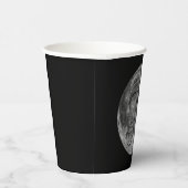 Full Moon Pi Day Fun Papieren Bekers (Rechts)