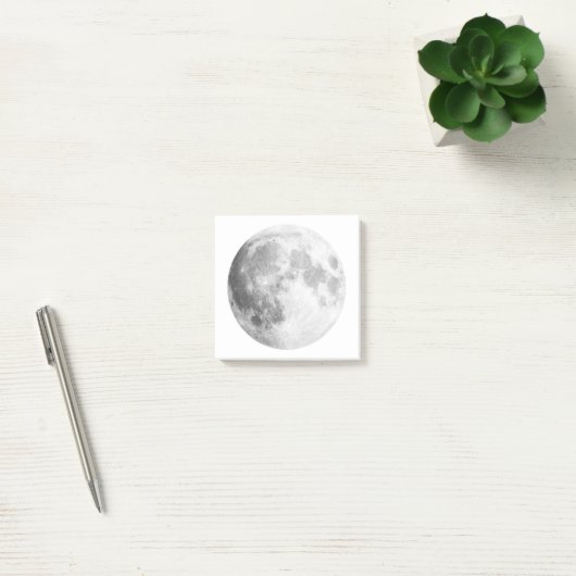 Full Moon Post It Notes / White (Kantoor)