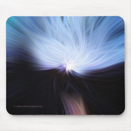 Full Moon Rising Mousepad Muismat (Voorkant)