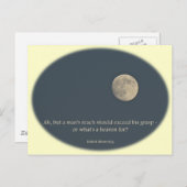 Full Moon Robert Browning Quote Briefkaart (Voorkant / Achterkant)