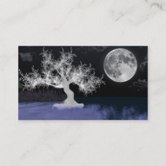 Full Moon Splendor Visitekaartjes, 100 stuks Visitekaartje