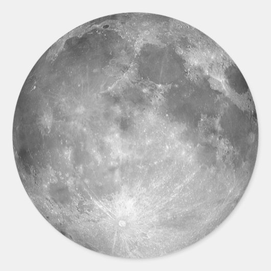 Full Moon Sticker (Voorkant)