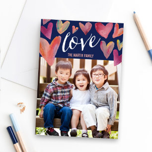 Full of Love Valentijnsdag Photo Cards Feestdagenkaart
