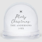 Full Photo Custom Christmas Greetings Elegant (Arrière)
