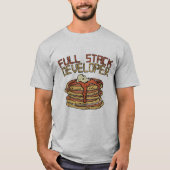 Full Stack Developer Software Programmer Pun Gift T-shirt (Voorkant)