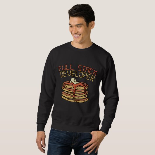 Full Stack Developer Software Programmer Pun Gift Trui (Voorkant volledig)
