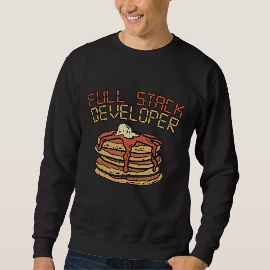 Full Stack Developer Software Programmer Pun Gift Trui (Voorkant)