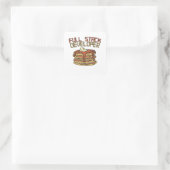 Full Stack Developer Software Programmer Pun Gift Vierkante Sticker (Tas)
