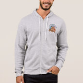 FULL-ZIP HOODED SWEATSHIRT MET LOGO (Voorkant)