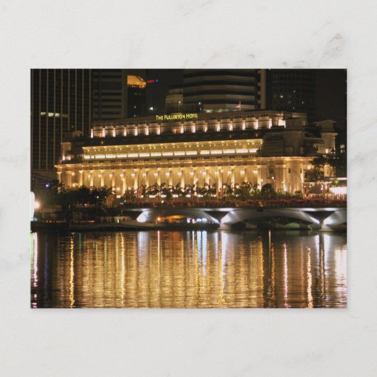 Fullerton Hotel Briefkaart (Voorkant)