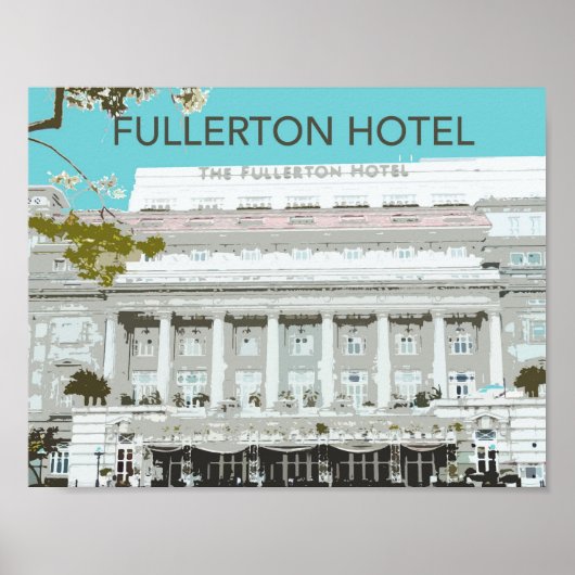 Fullerton Hotel Poster (Voorkant)