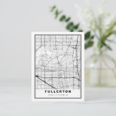 Fullerton Kaart (Staand voorkant)