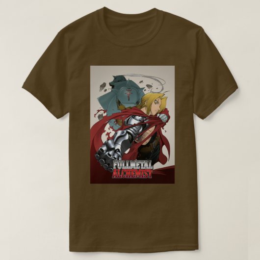 Fullmetal Alchemist broederschap 5 T-shirt (Design voorkant)