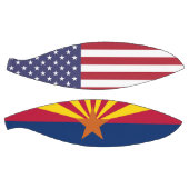 Fullsize Basketball met vlag van Arizona, VS Basketbal (Panelen)