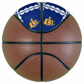 Fullsize Basketball with Flag of Quebec City Basketbal (Rechts)