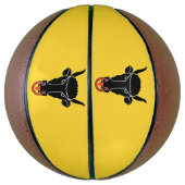 Fullsize Basketball with Flag of Uri Canton Basketbal (Verticaal)