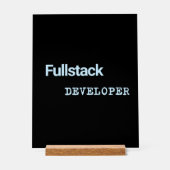 Fullstack Dev Banners Acryl Bord (Voorkant)