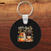 Fully Booked For Fall Cozy Autumn Reading Gift Sleutelhanger (Voorkant)