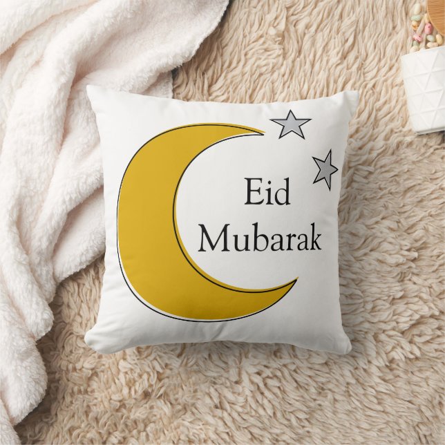 Fully Customizable Eid Mubarak Pillow Kussen (Deken)
