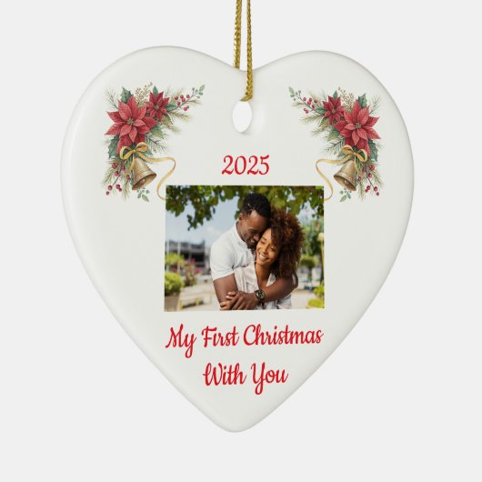 Fully Customizable First Christmas Ornament (Rechts)