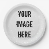 Fully Customizable Paper Plate Papieren Bordje (Voorkant)
