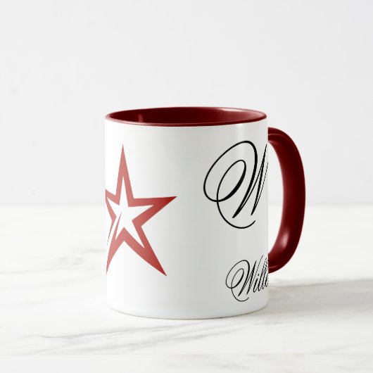 Fully Customizable Stylish Brand Combo Coffee Mug (Devant droit)