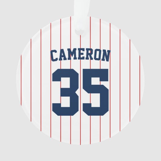 Fully Editable Colors Baseball Jersey Stripes Name (devant)