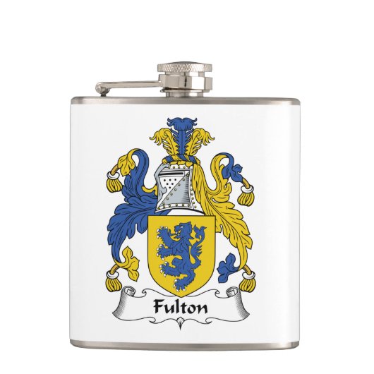 Fulton Family Crest Heupfles (Voorkant)
