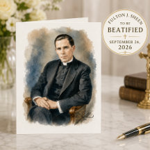 Fulton J. Sheen Zaligverklaring Katholieke Groet