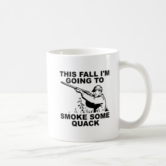 Fume du Canard Drôle Mug (Droite)