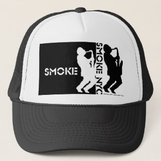 Fumée Dbl. Casquette de Saxman - négatif