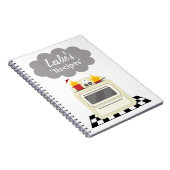 Fumée de cuisine et rétro carnet de recette de (Côté Droit)