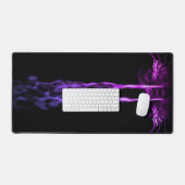Fumée de dragon noir et violet (Clavier et souris)