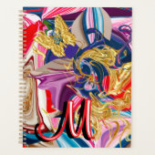 Fumée de papillon d'or Monogramme rouge Liquide Ab (Devant)