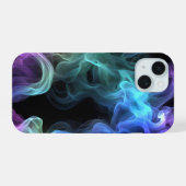 Fumée Iridescente sur noir (Verso Horizontal)